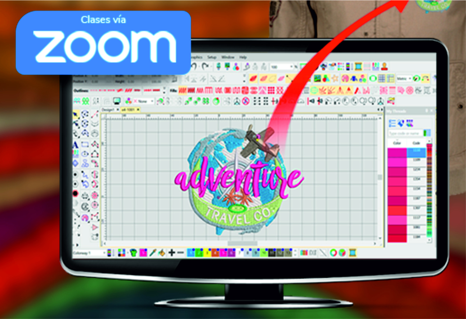 Ejemplo de formación virtual mediante Zoom